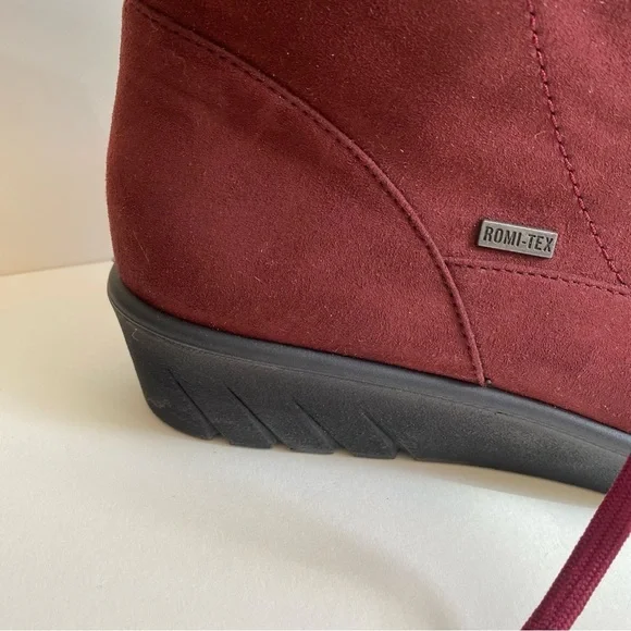 New Romika Amaretta boot Bordeaux Size 9 - Picture 4 of 10